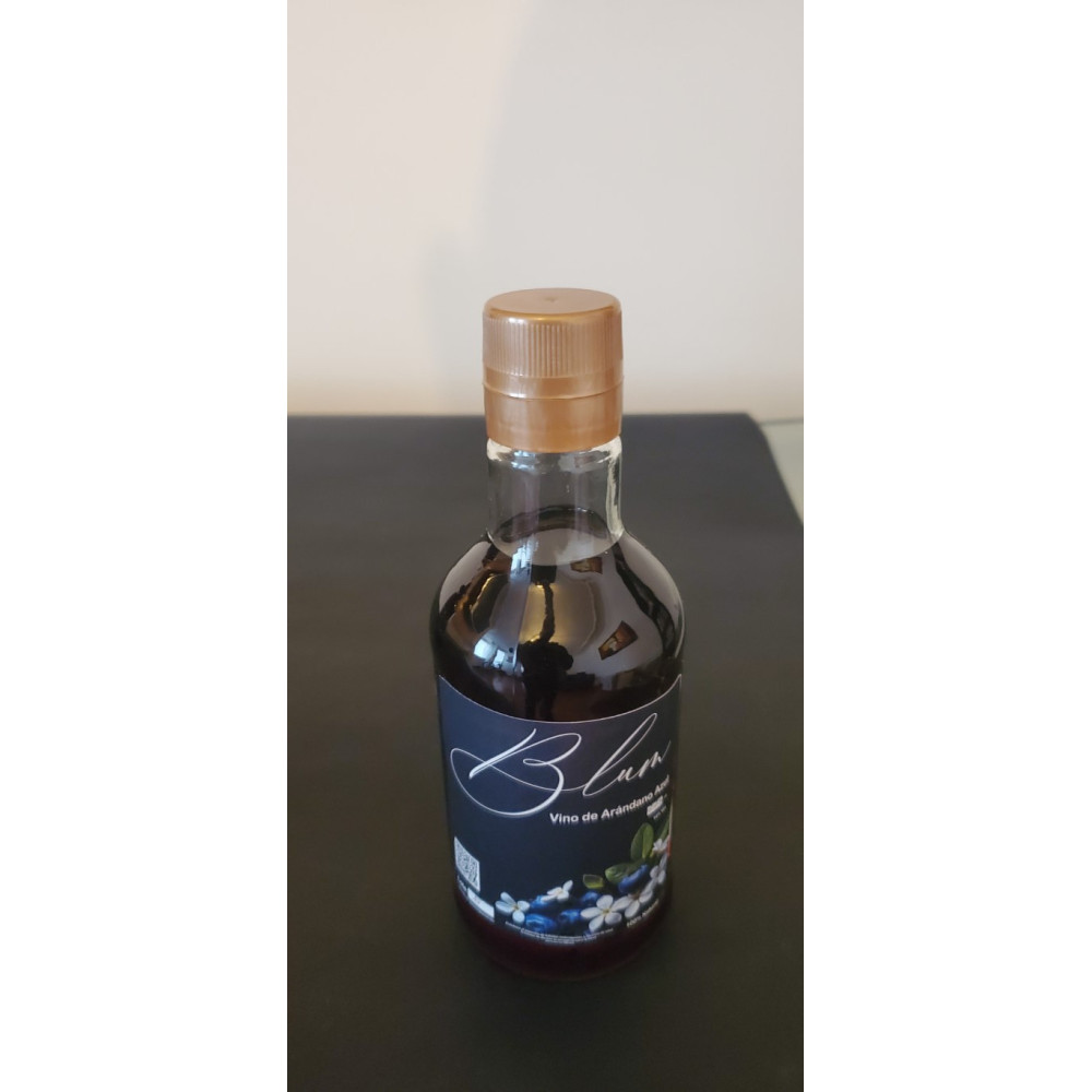 Vino de Arándano - artesanal - Botella 375cc